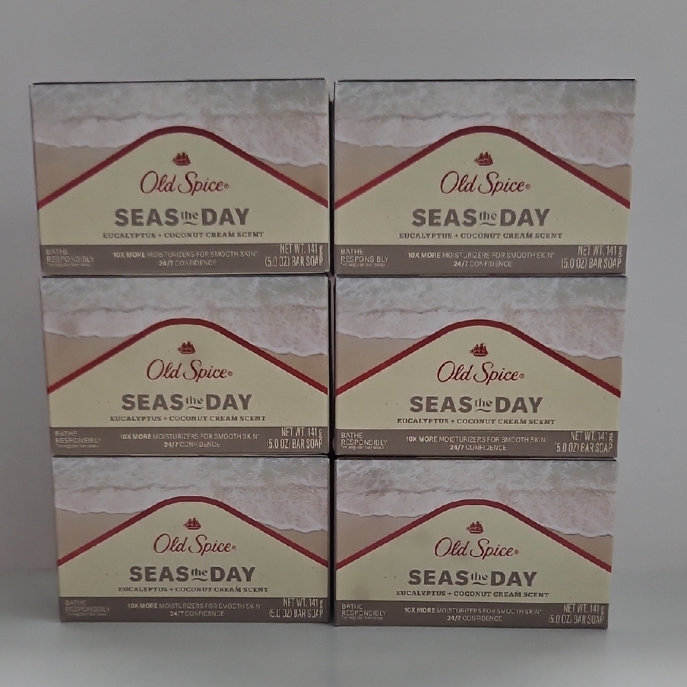 Old Spice Seas the Day Cleanser - Cream and Red
